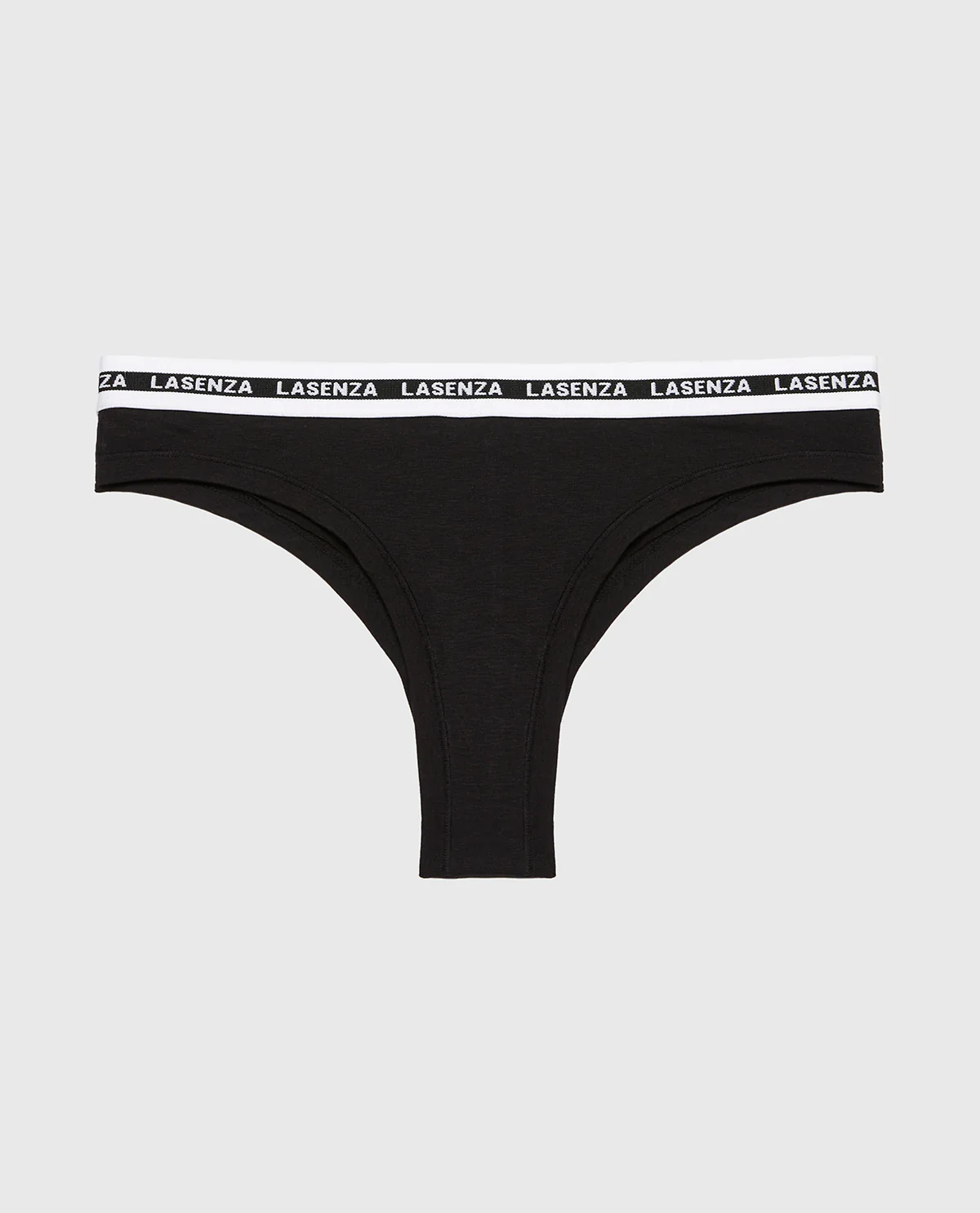 Icons Thong Panty in Tuxedo Black - Image 4