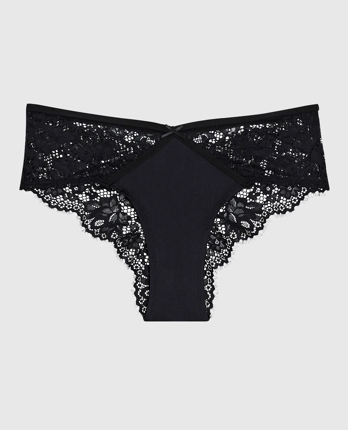 Lace Cheeky Panty in Black - Image 4