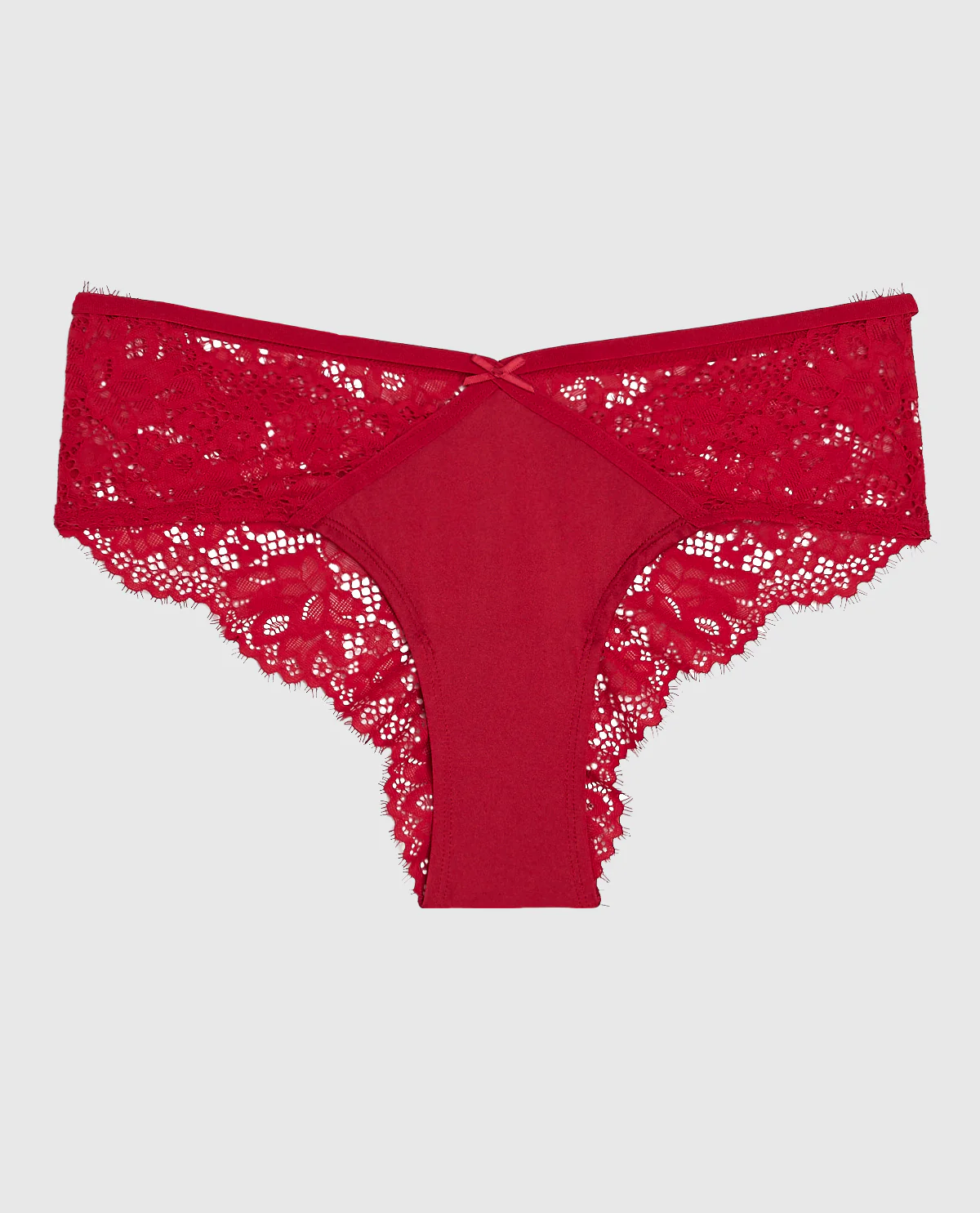 Lace Cheeky Panty in Cosmo Red - Image 4