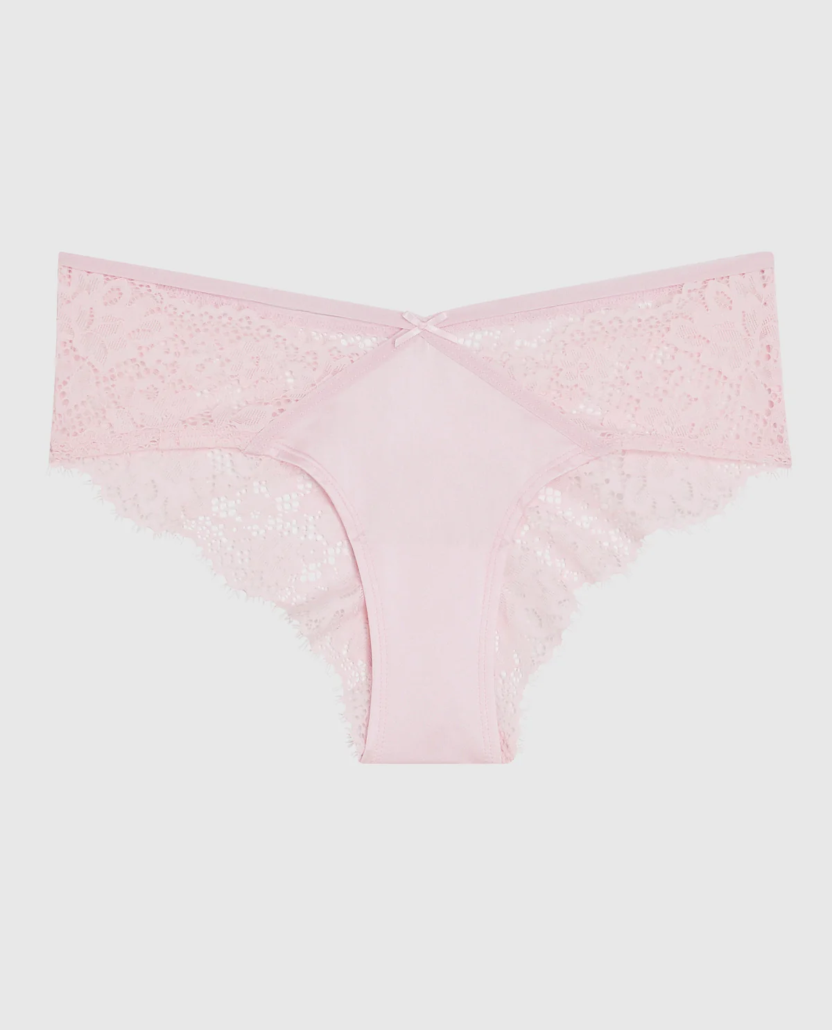 Lace Cheeky Panty in Pink-A-Boo - Image 4