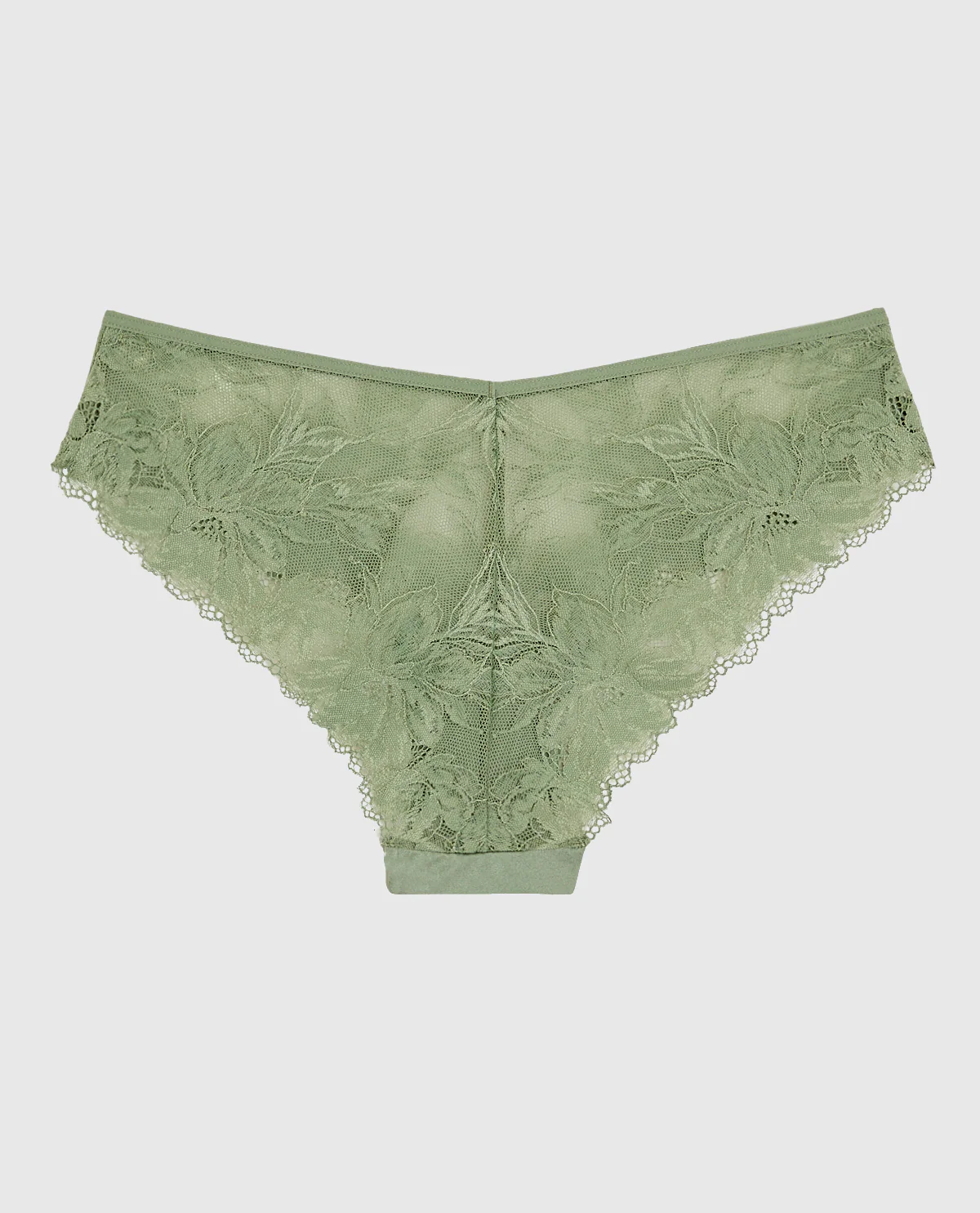 Lace Cheeky Panty in Soft Sage - Image 5