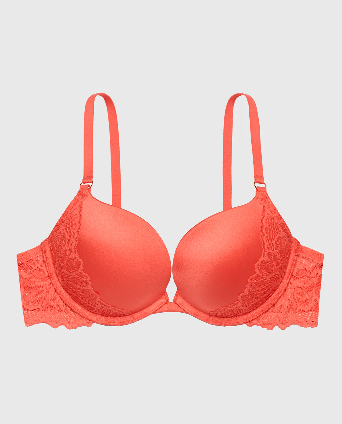 Lace Wing Push Up Bra in Flare - Image 5