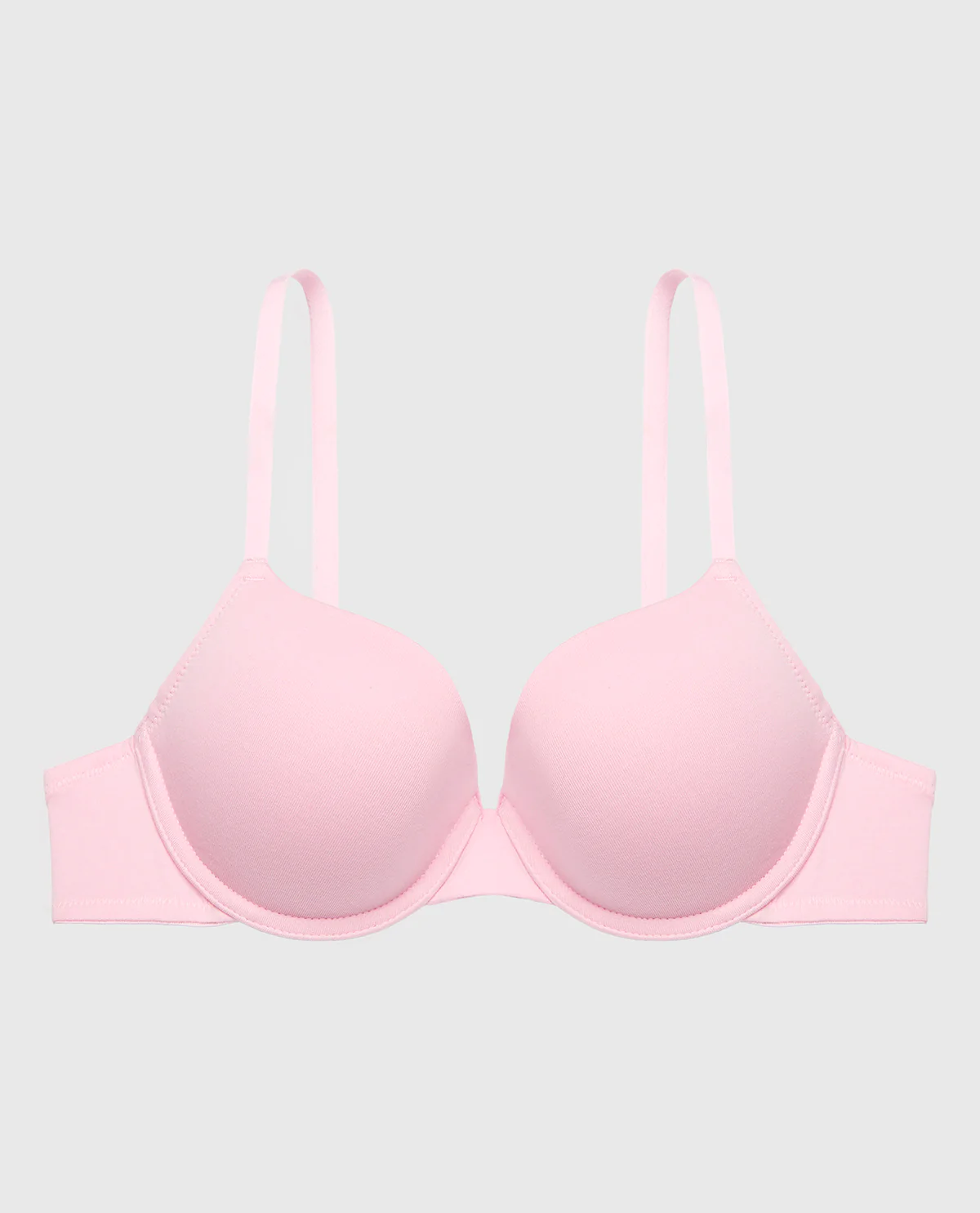 Lightly Lined Demi Cotton bra in Sweet Dream - Image 4