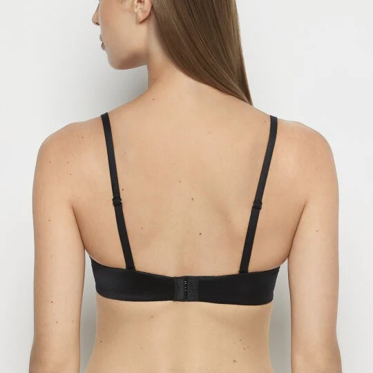 Strapless Lightly Lined Bra in Tuxedo Black - Image 5