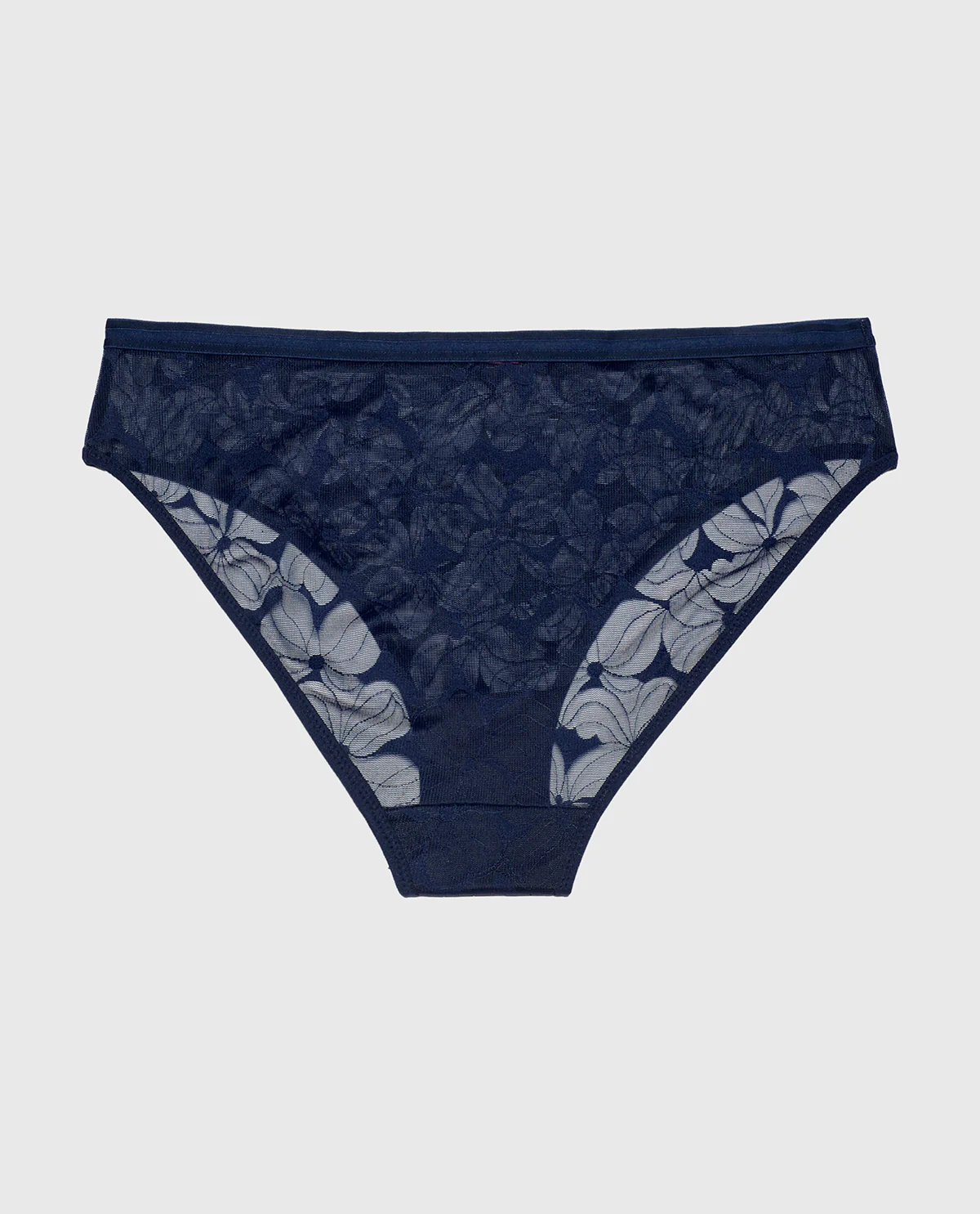Lined Brief in Navy - Image 4