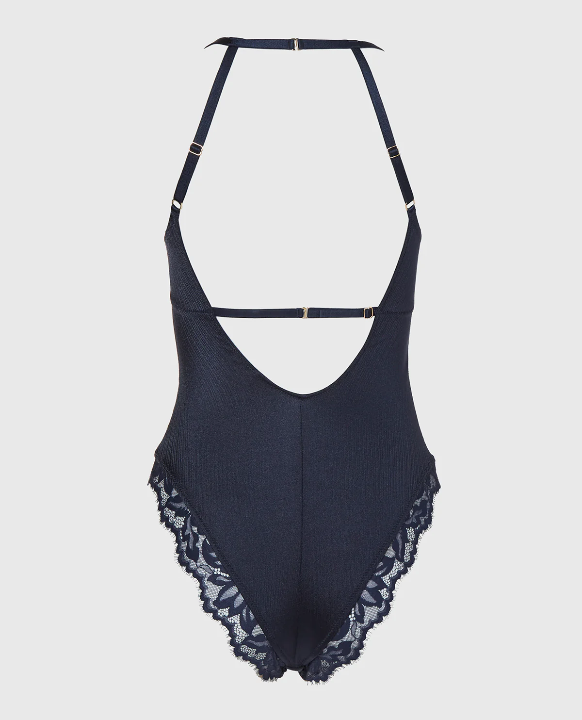 Longlines Bodysuit in Dark Navy - Image 5