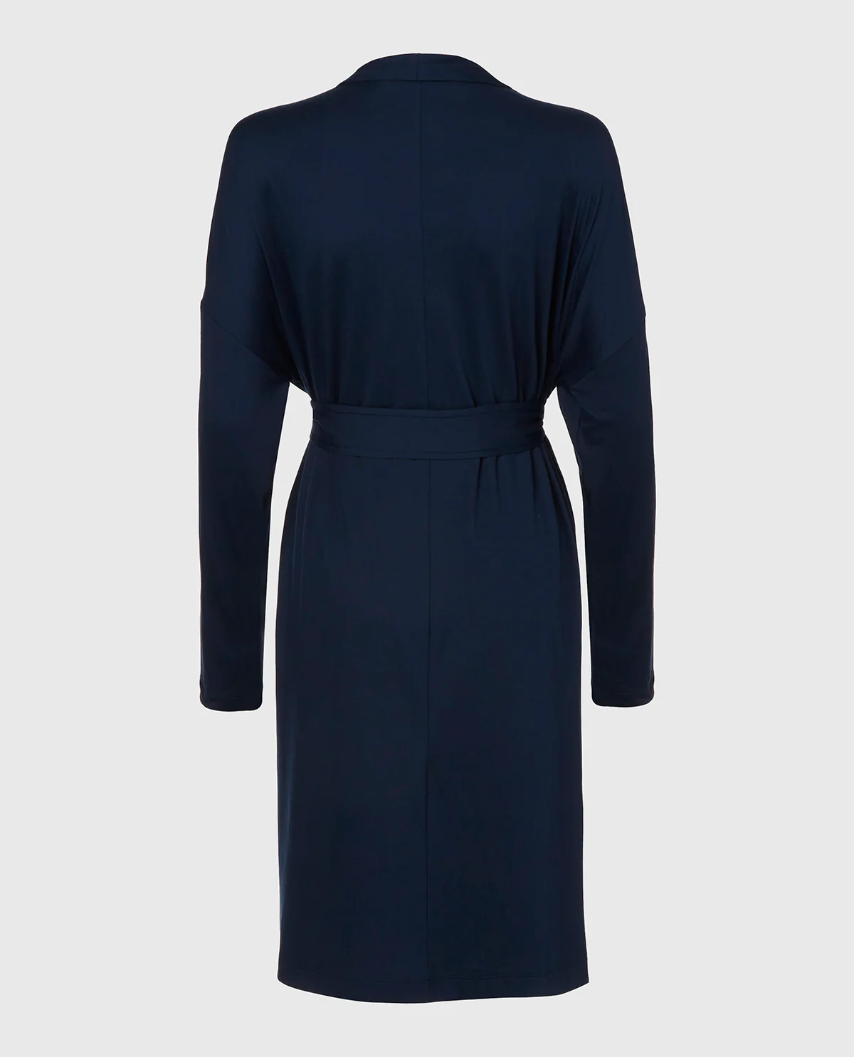 Lounge Robe in Dark Navy - Image 6