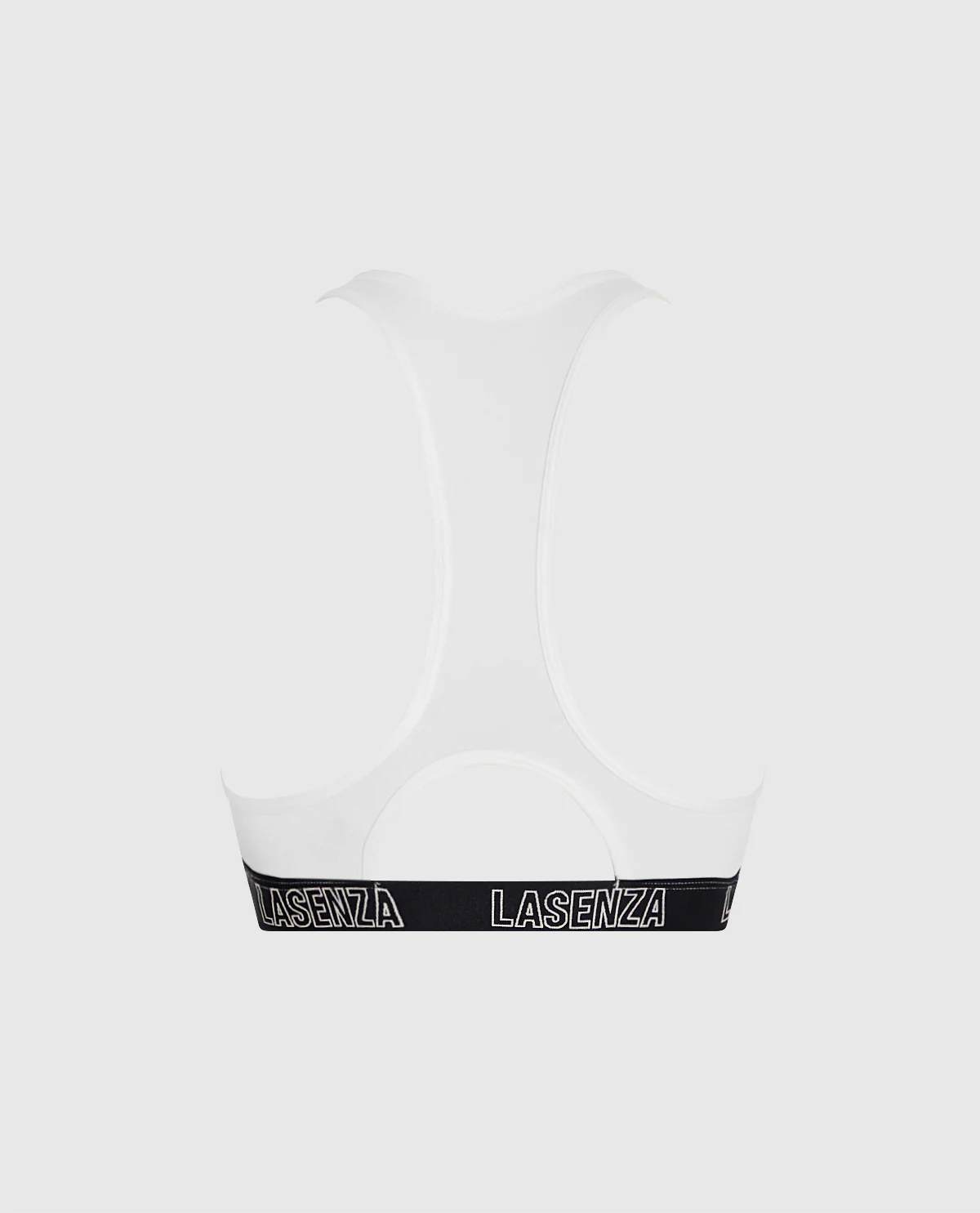 Low Impact Logo Sports Bra in Ivory - Image 2