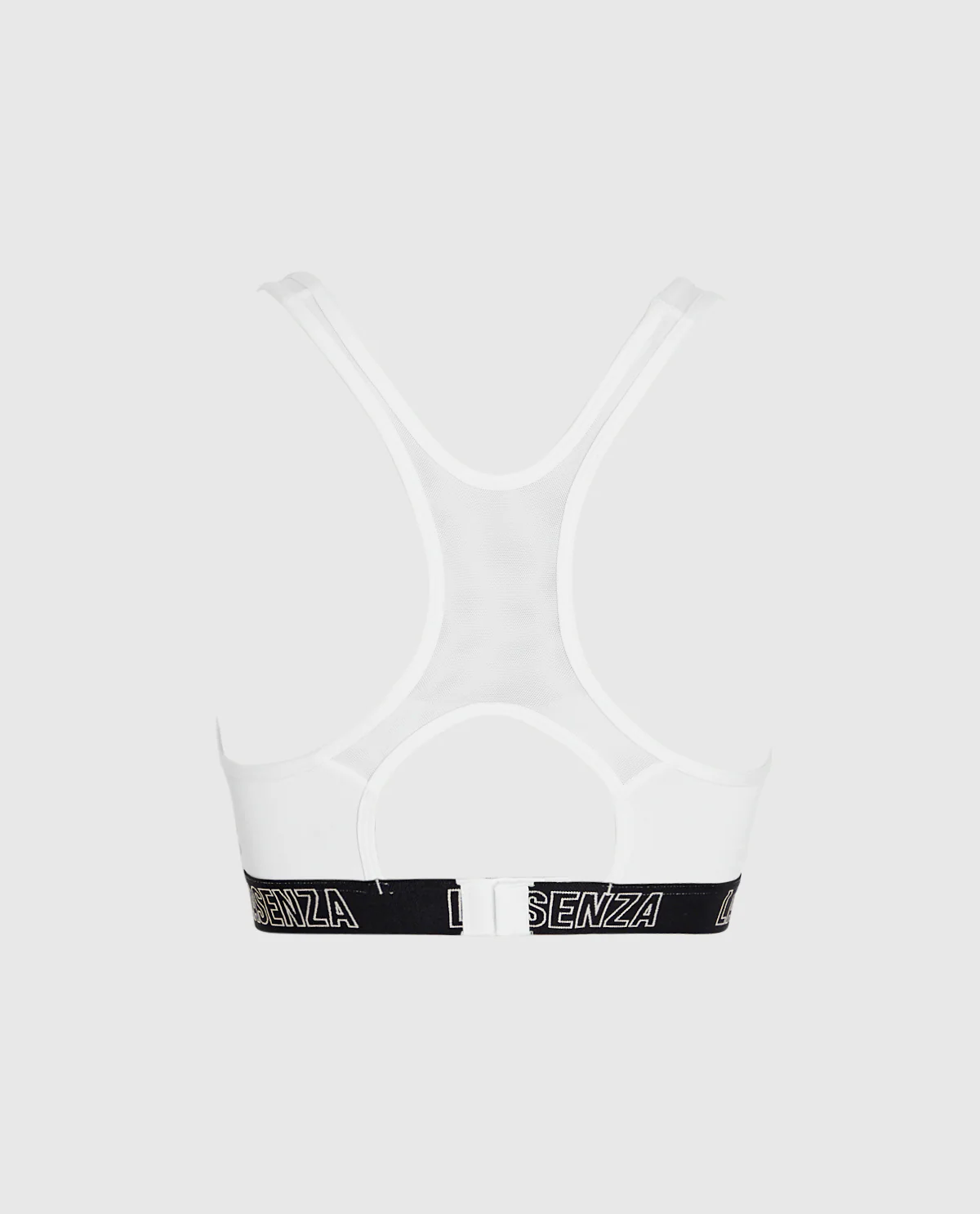Medium Impact Sports Bra in Ivory - Image 5