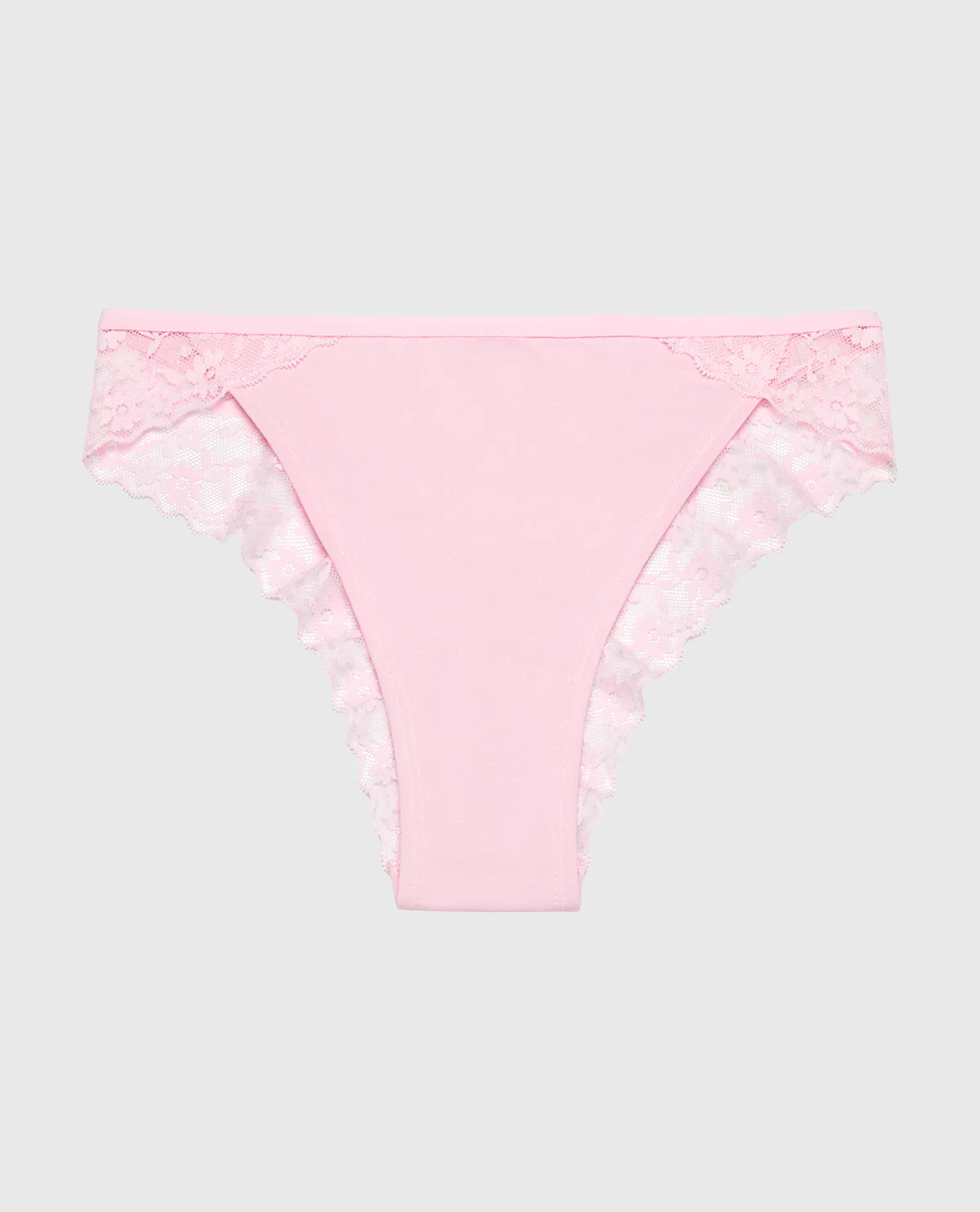 Mini Cheeky Cotton Panty With Lace Trim in Sweet Dream - Image 4