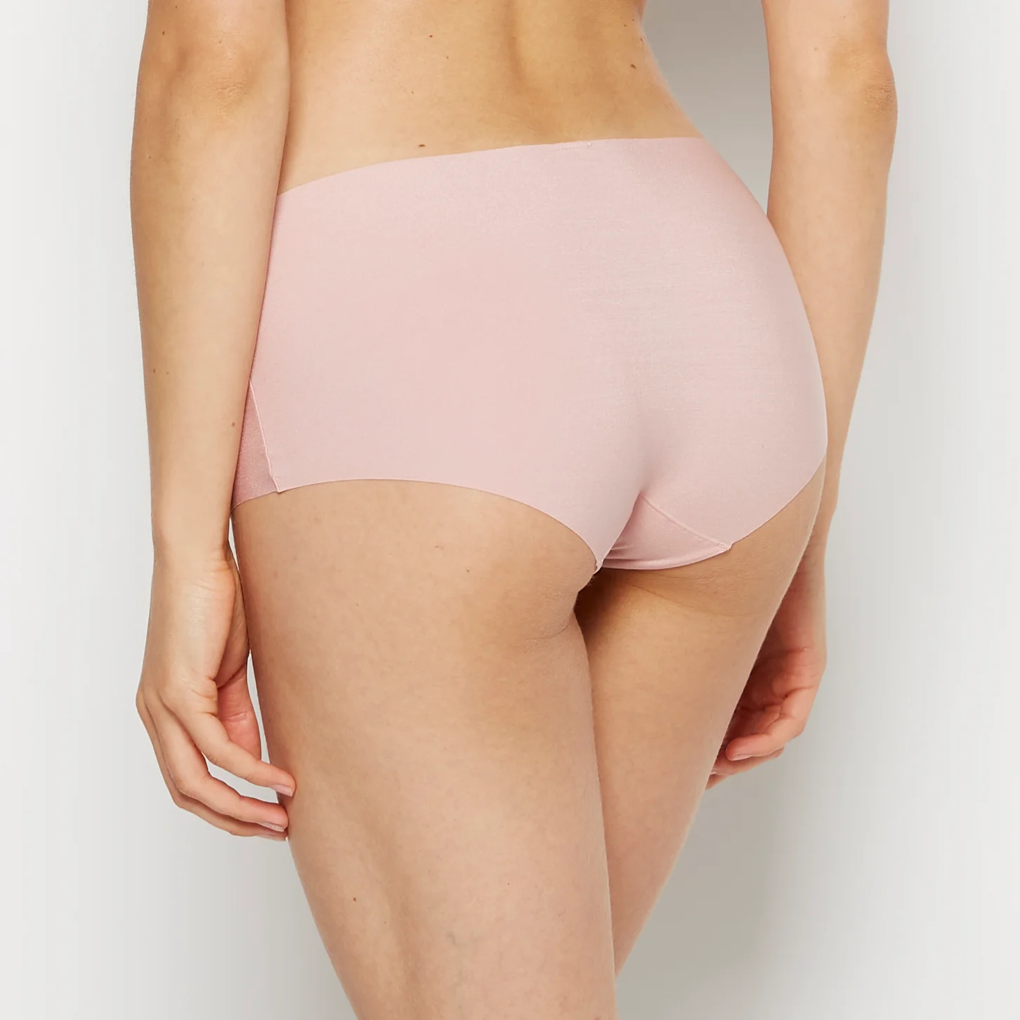 No Show Boyshort Panty in Royal Pink - Image 3