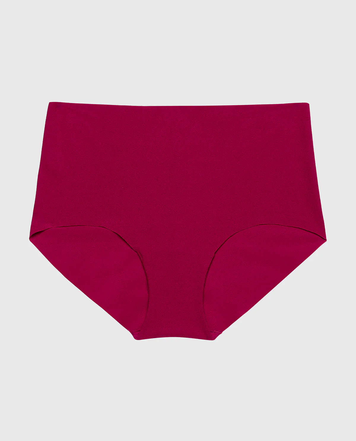 No Show High Waist Brief Panty in Plum Rose - Image 4