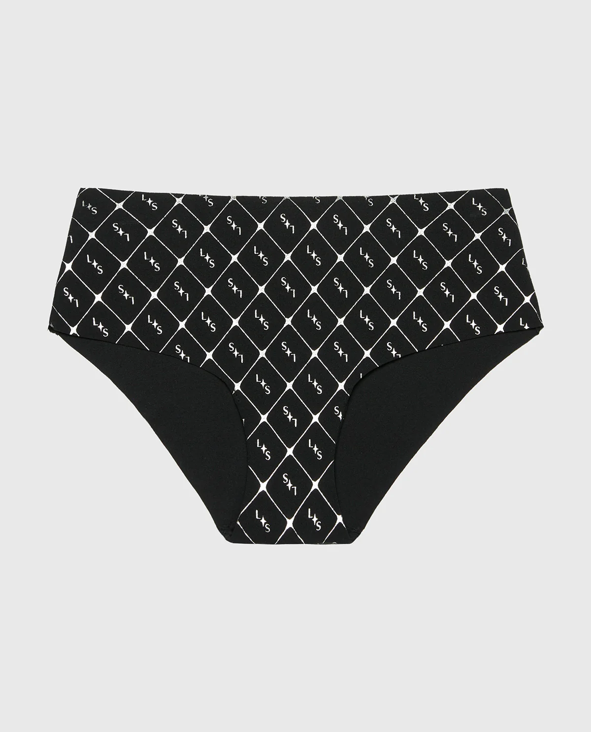 No Show Hipster Pany in Sparkle Plaid - Image 4