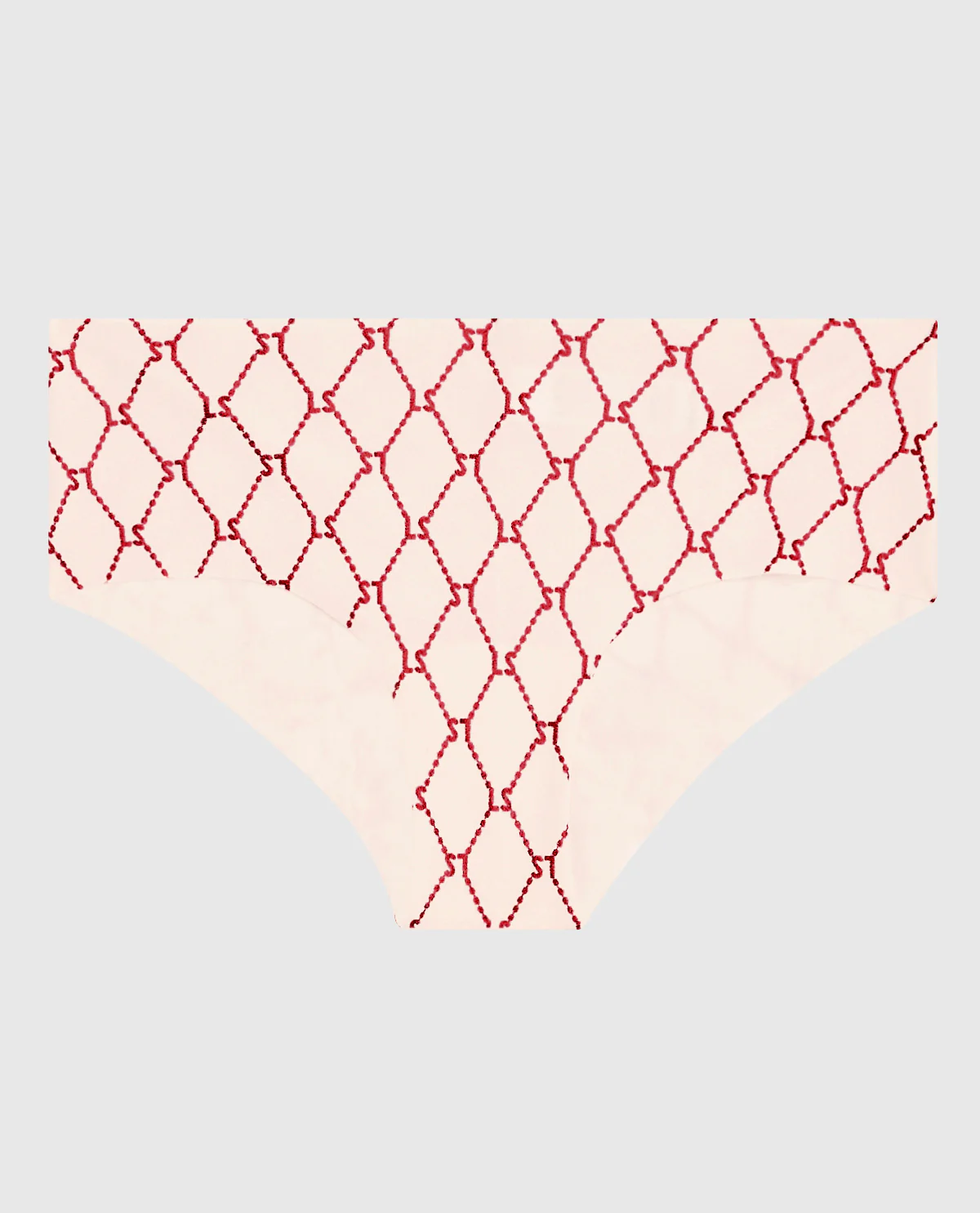 No Show Cheeky Panty in Foiled LaSenza Fishnet - Image 4