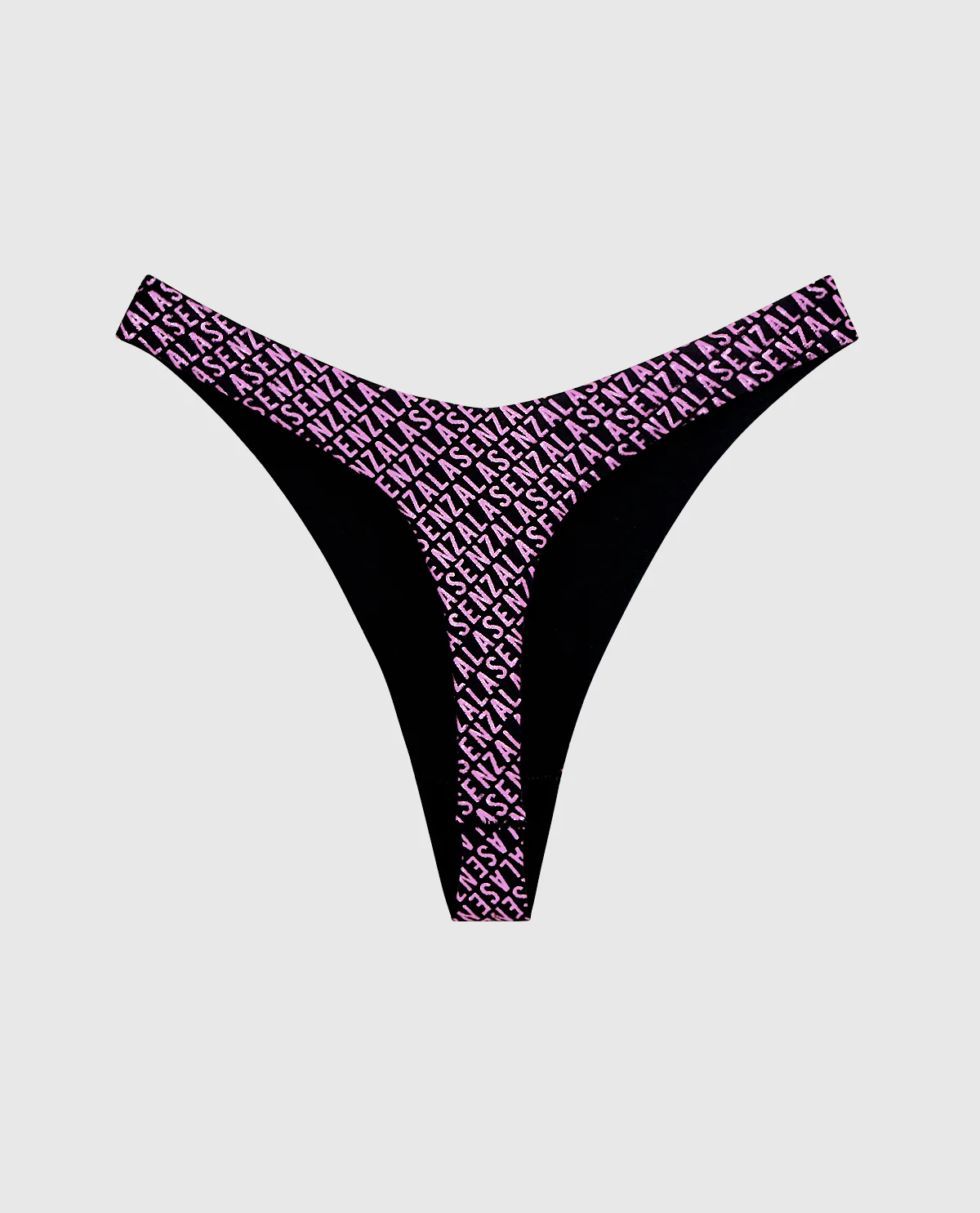 No Show Invisible High Leg Thong Panty - Image 2