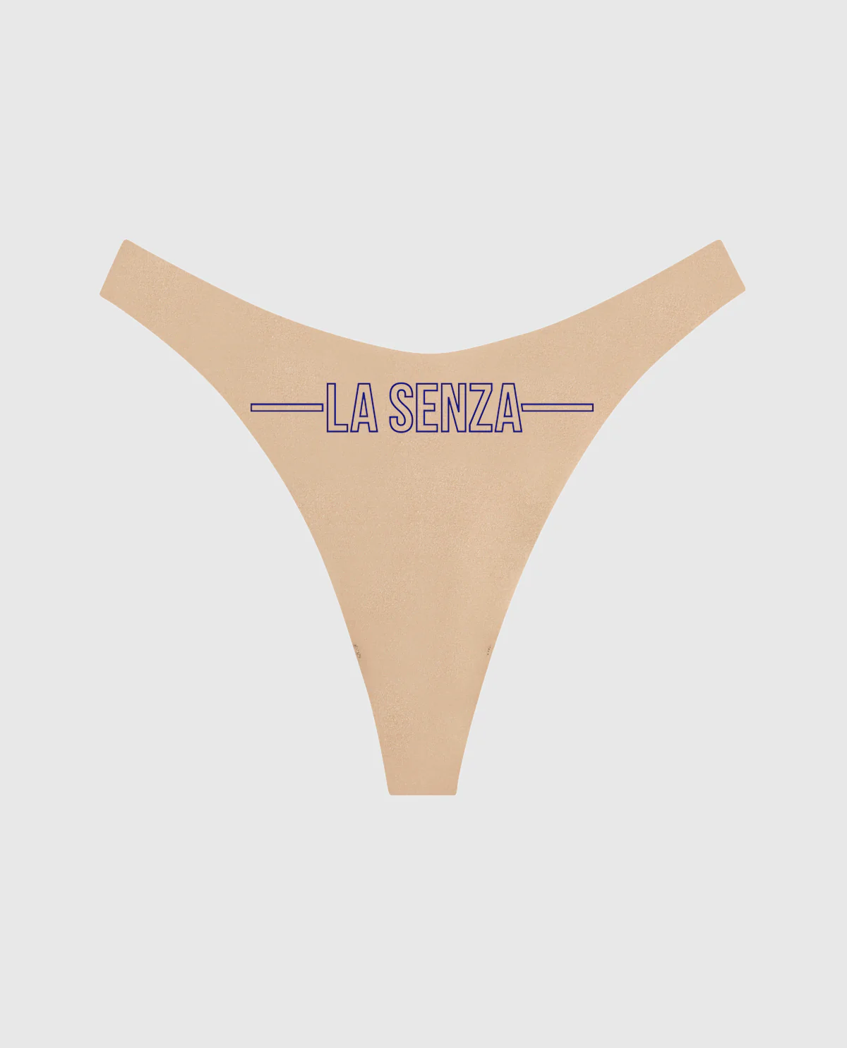No Show Invisible High Leg Thong Panty