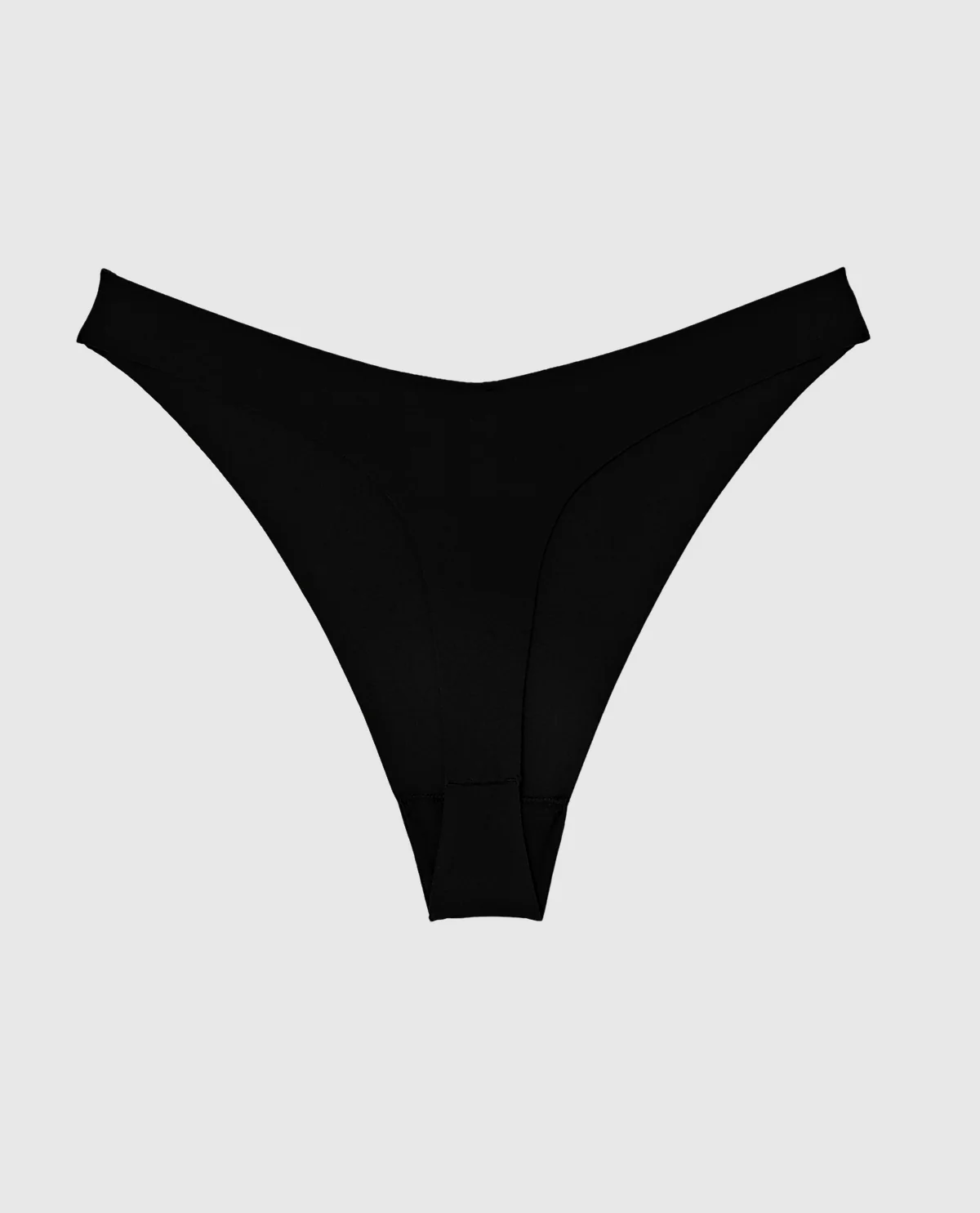 No Show Invisible High Leg Thong Panty - Image 2