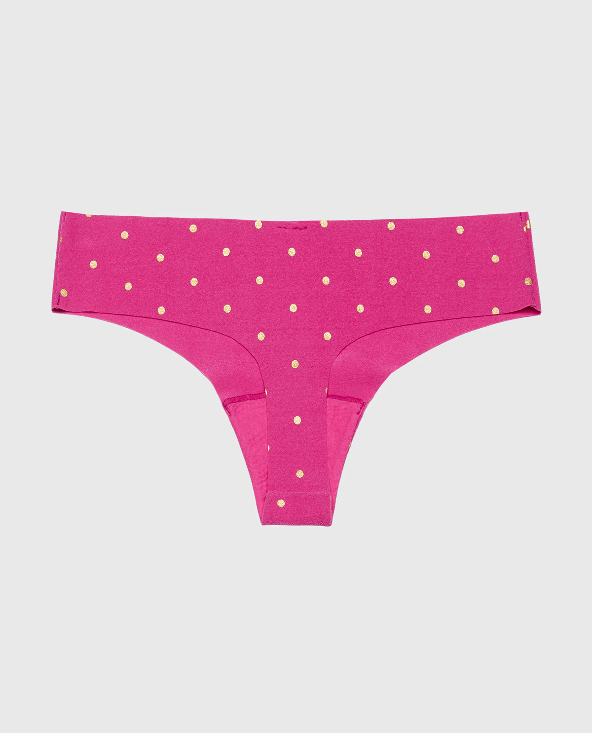 No Show Thong Panty in Foiled Dot - Image 5