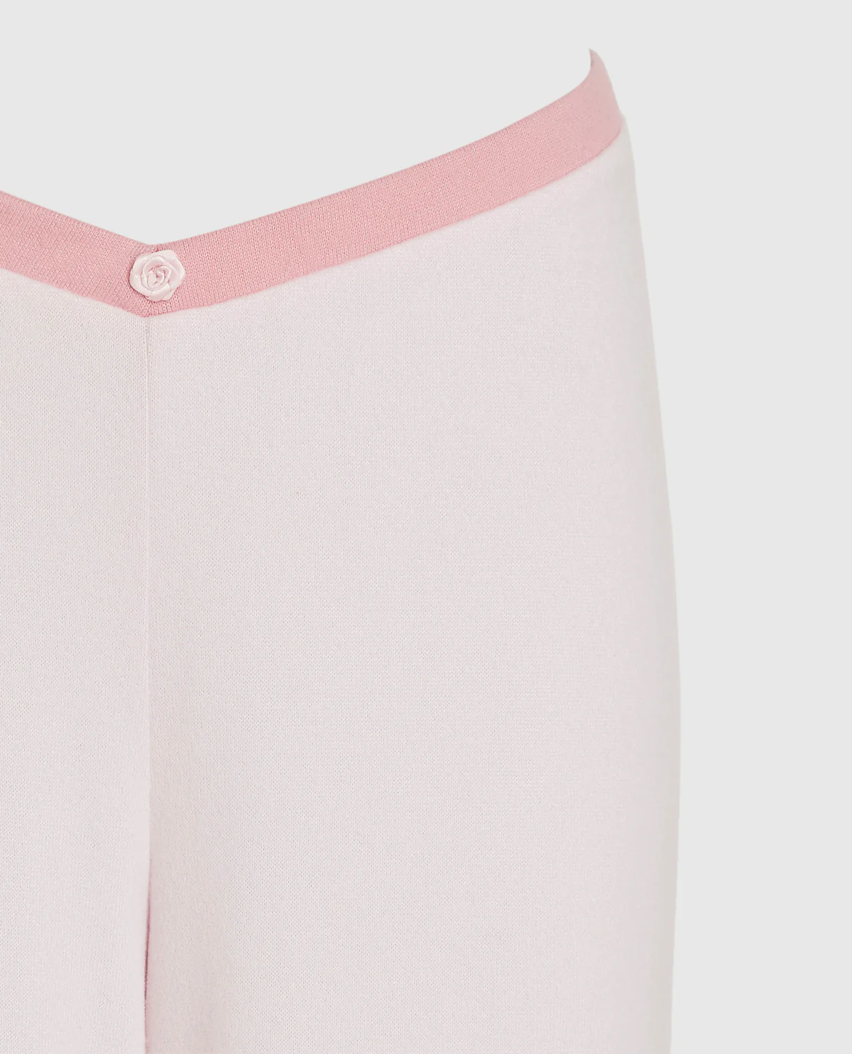 Pajama Pant with Rosette in Pink - Image 6
