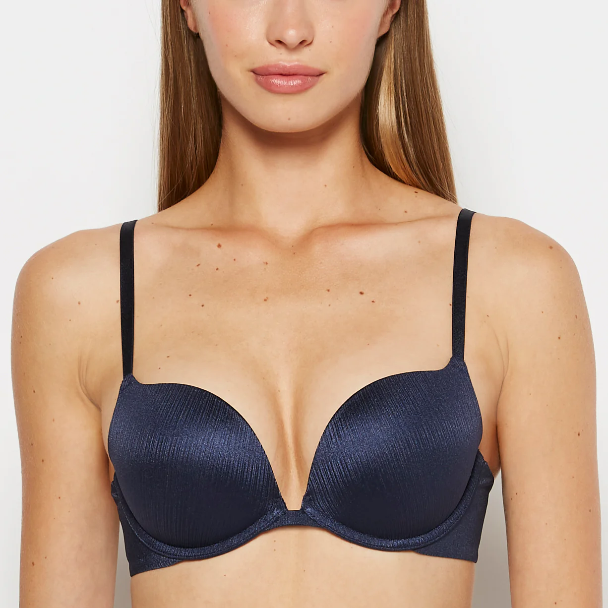 Plunge Bra in Dark Navy