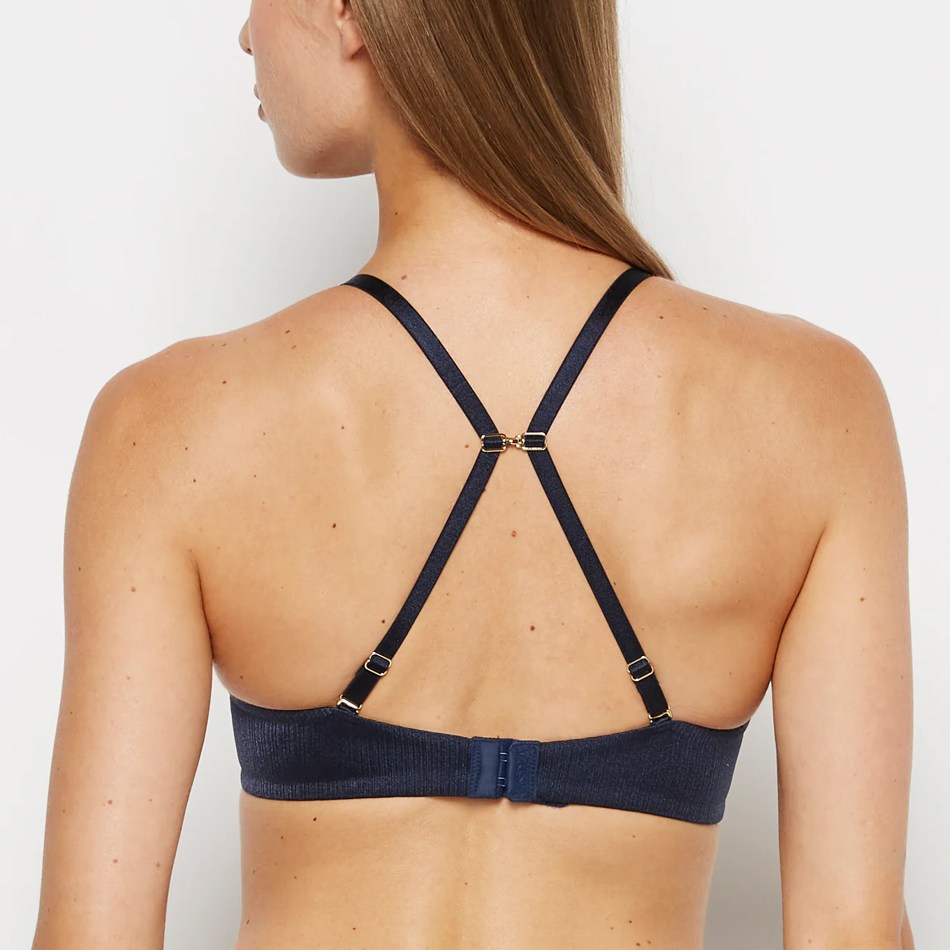 Plunge Bra in Dark Navy - Image 4