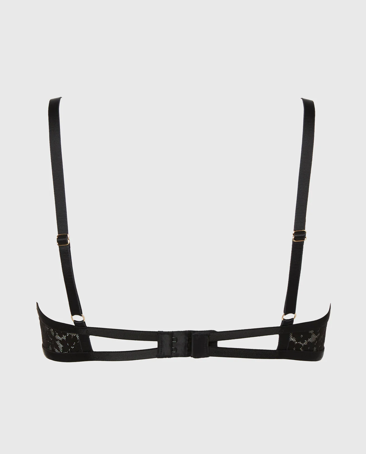 Plunge Bra in Tuxedo Black - Image 5