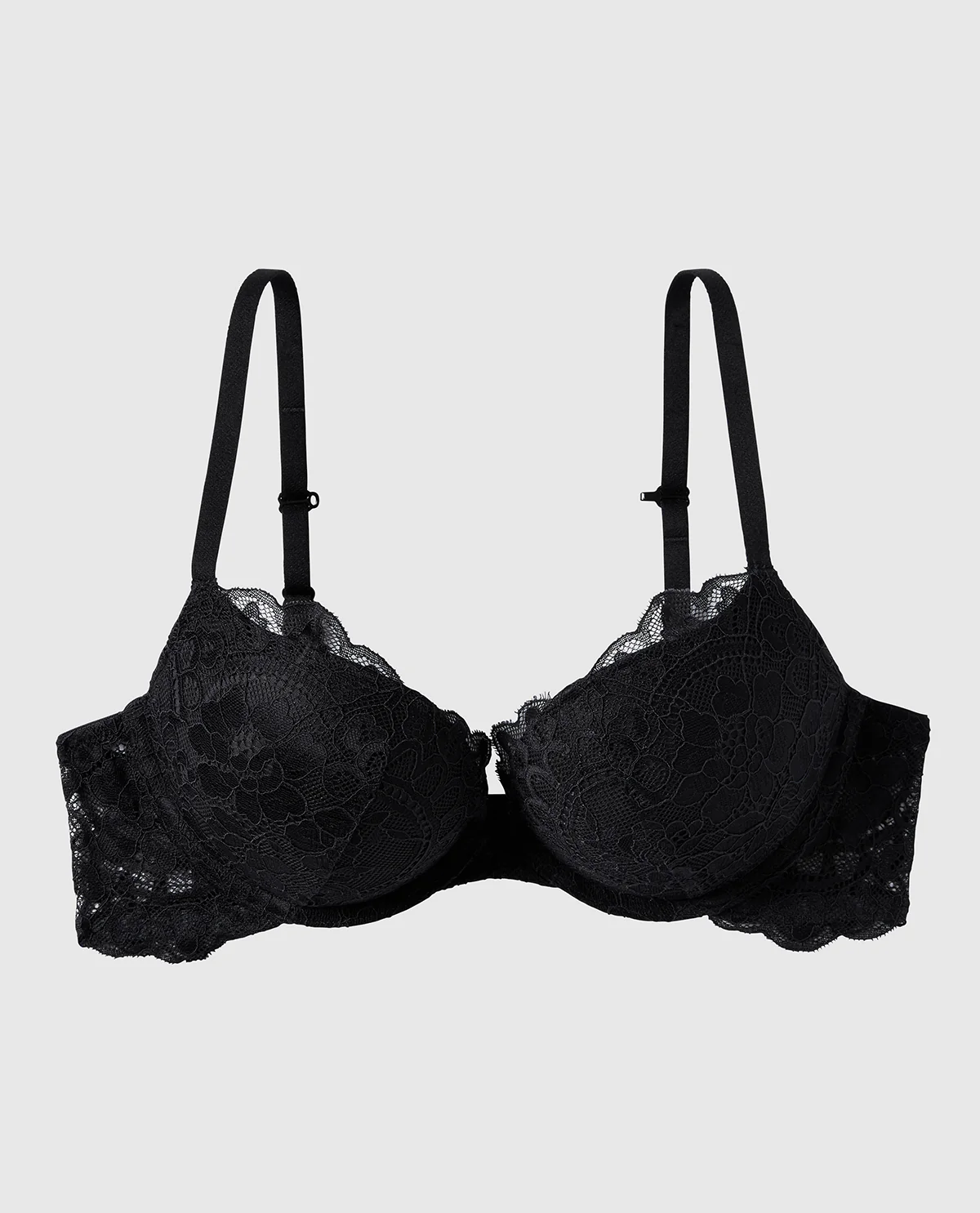 Push Up Bra with Allover Lace