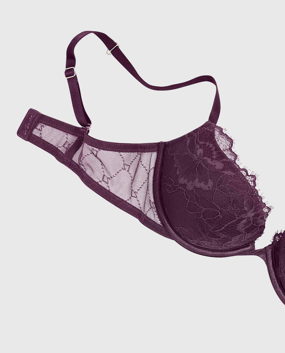 Push Up Bra with Lace - Image 3