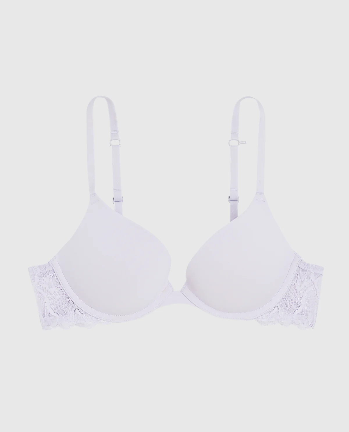 Push Up Bra with Lace Wing in Lavender Cake - Image 5