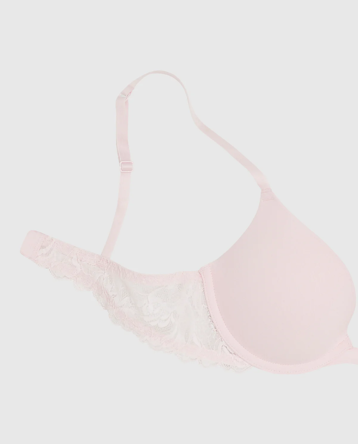 Push Up Bra with Lace Wing in Pink-A-Boo - Image 6