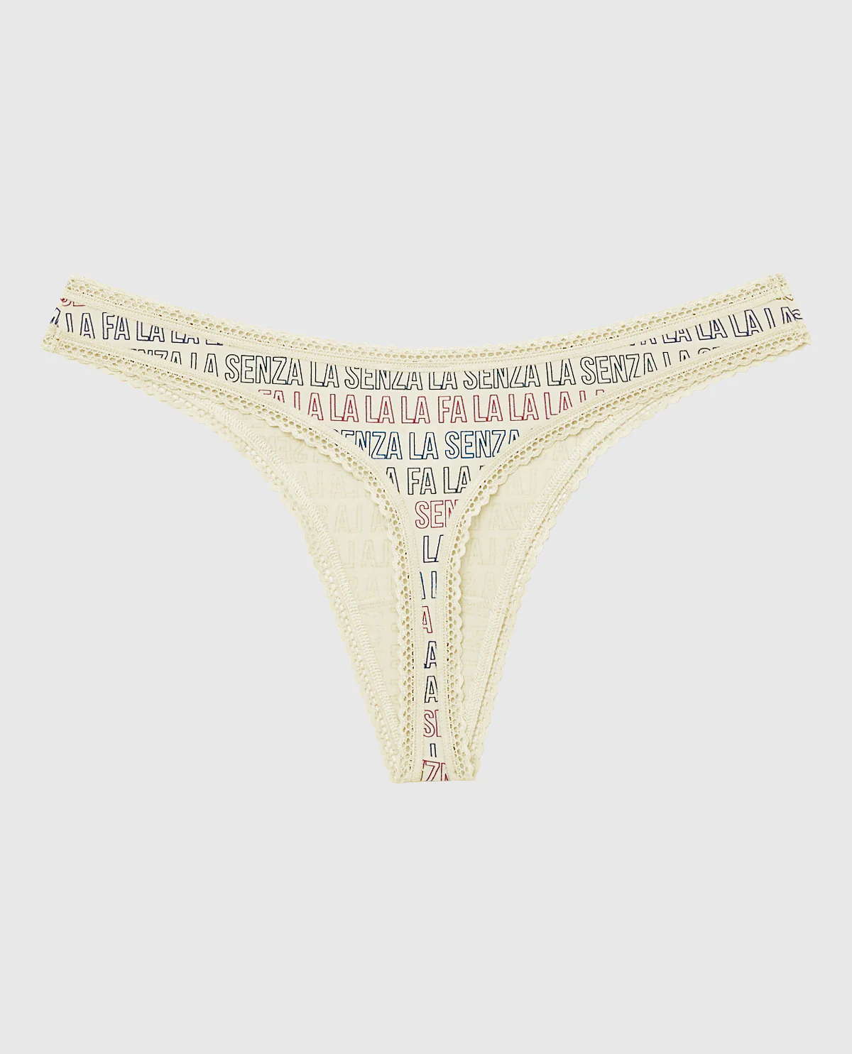 Remix Cotton Thong Panty - Image 2