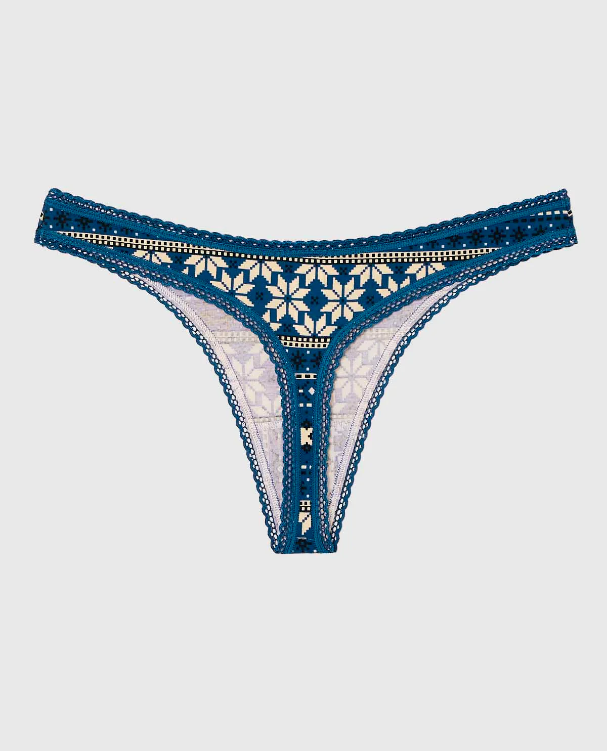 Remix Cotton Thong Panty - Image 3
