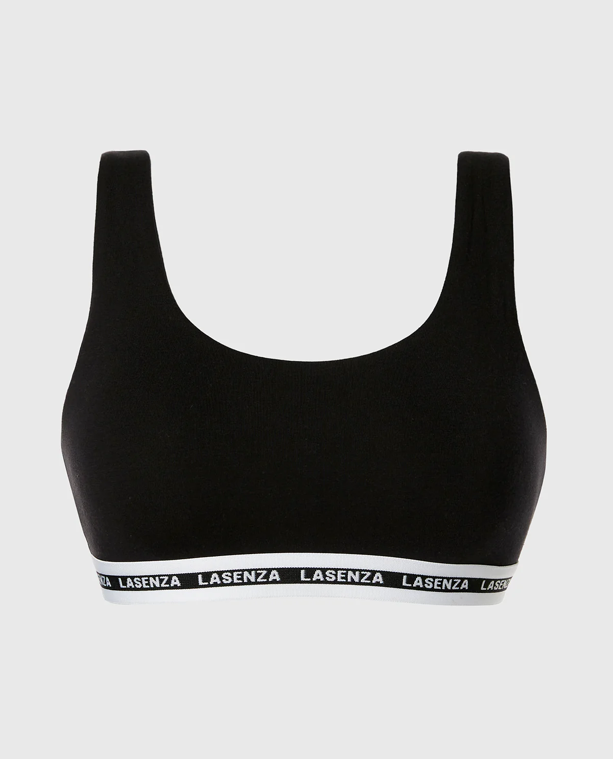 Scoop Bralette in Tuxedo Black - Image 4