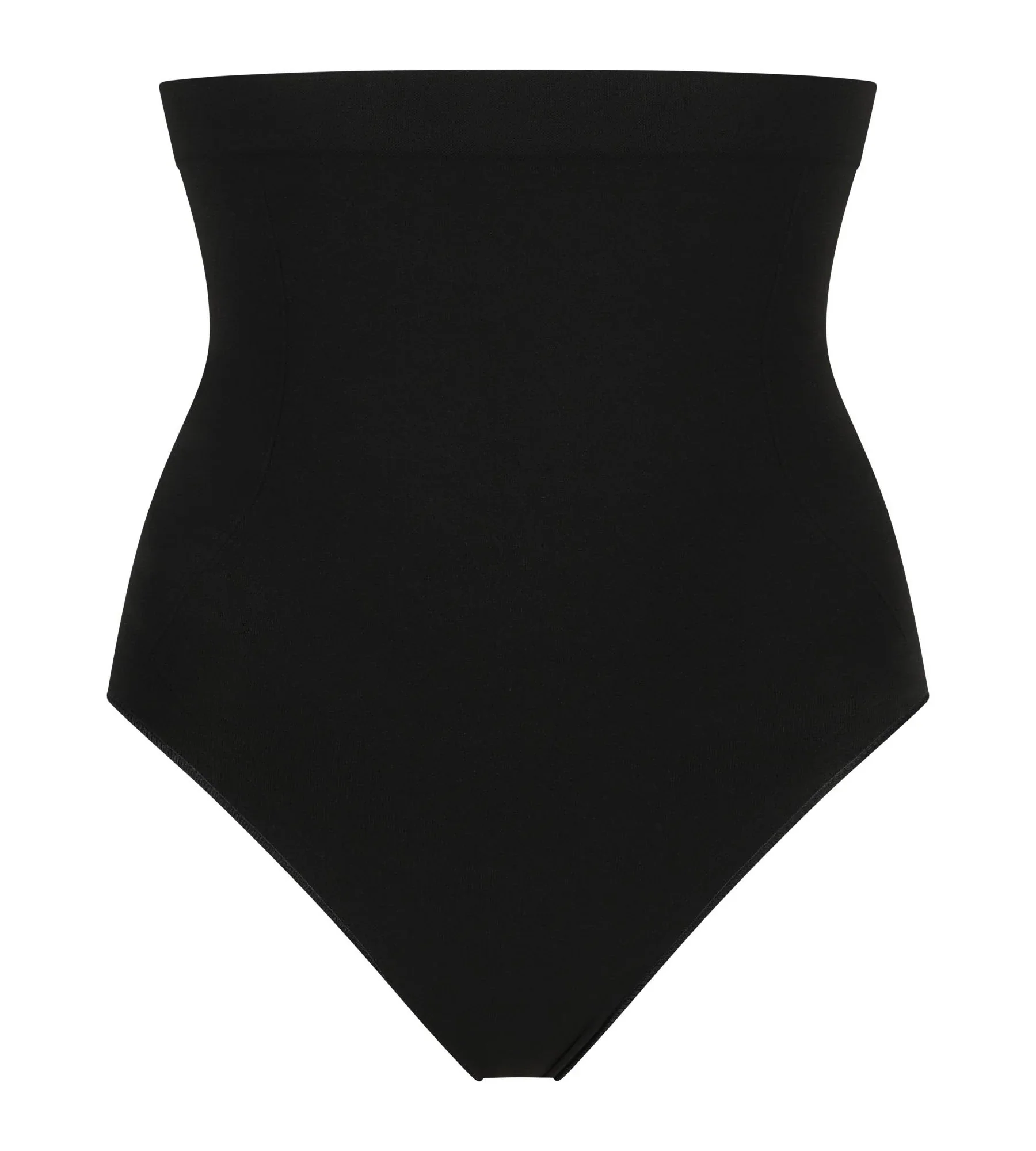 Sculpting High Rise Brief in Tuxedo Black - Image 4