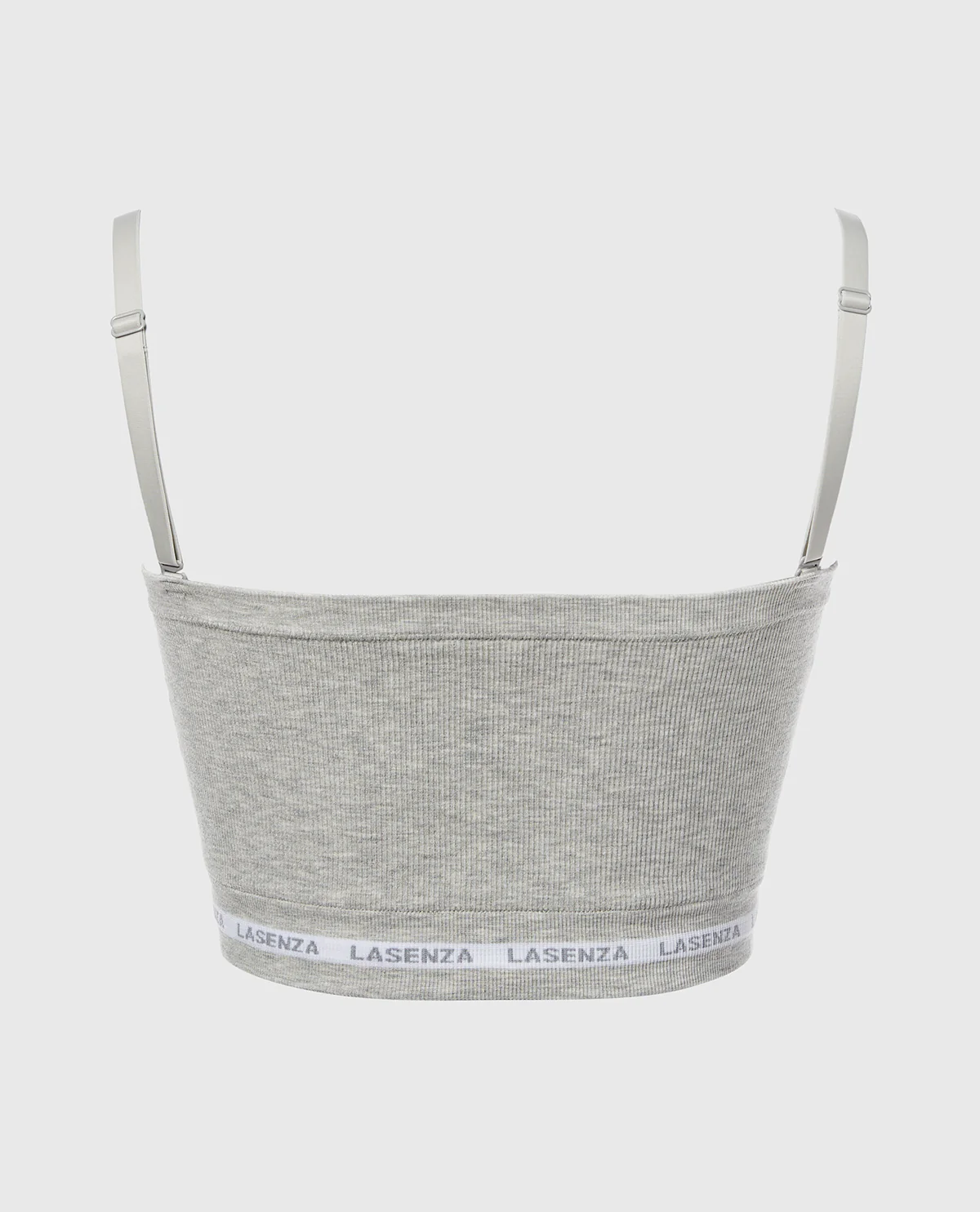 Seamless Bandeau in Heather Grey - Image 6