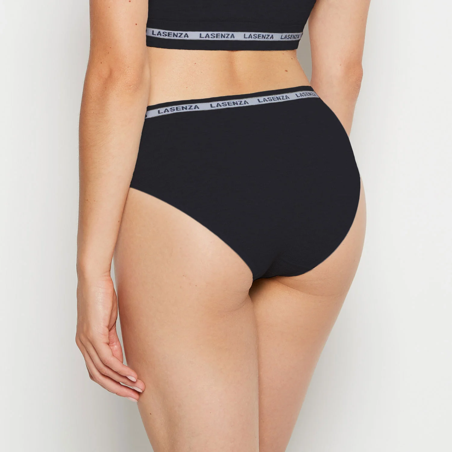 Seamless Brief in Tuxedo Black - Image 3