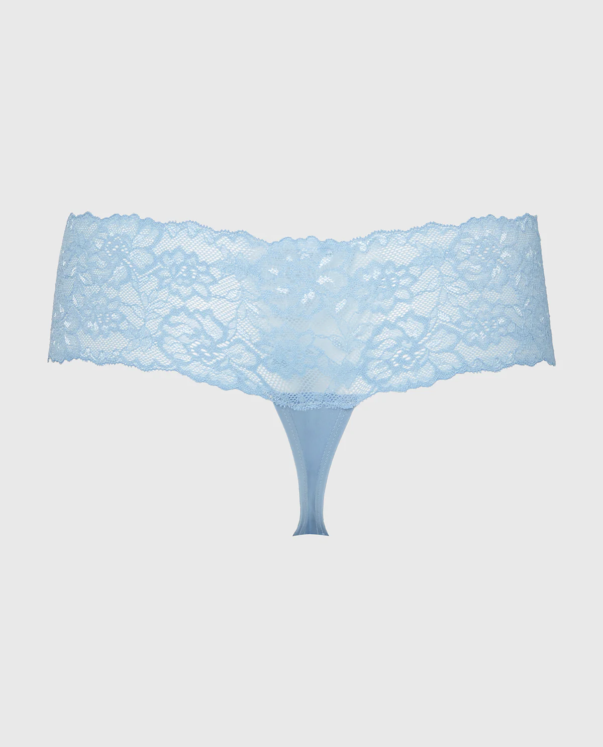 Sexy Lace Thong Panty in Glacier Lake - Image 5