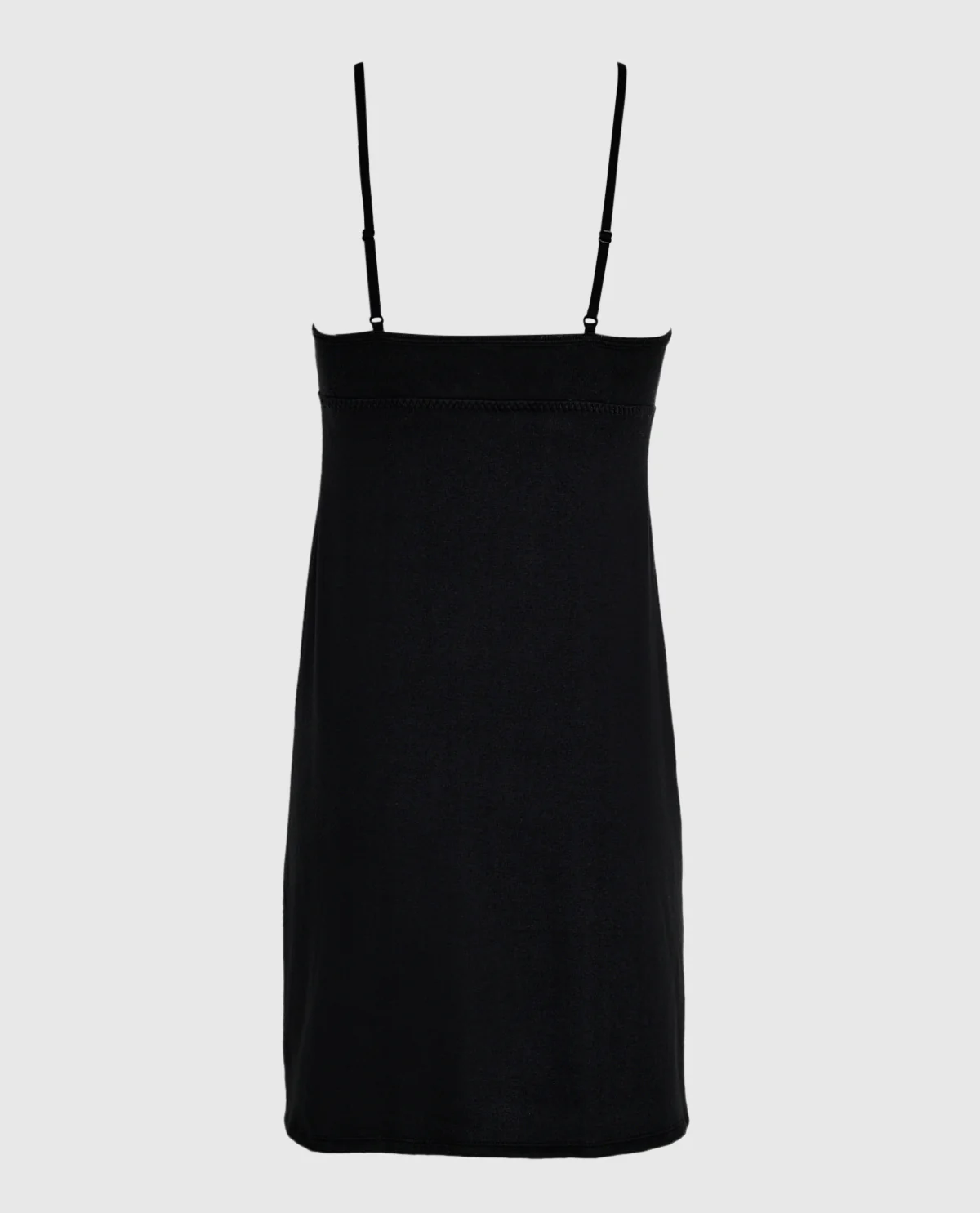 Sleep Dress with Rosette in Black - Image 6