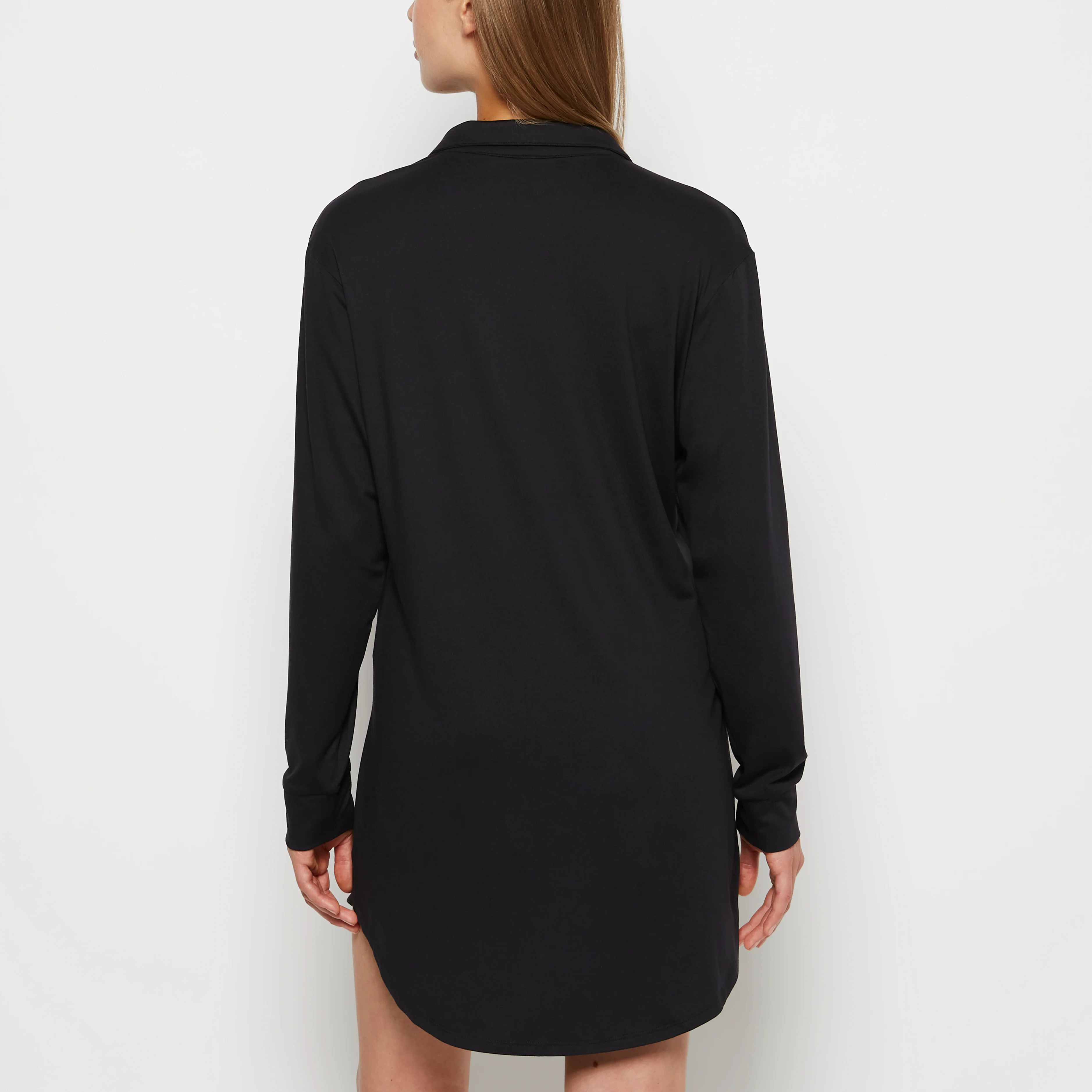Sleepshirt in Tuxedo Black - Image 3