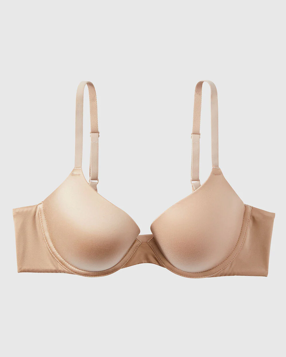 Comfort Lightly Lined Demi Bra in Rosetan - Image 4