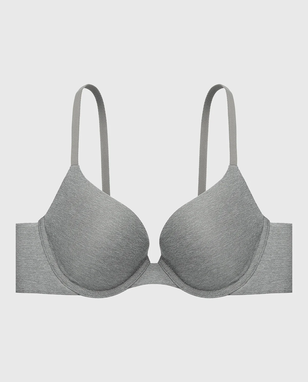 Smooth Comfort Lightly Lined Demi Bra in Night Owl