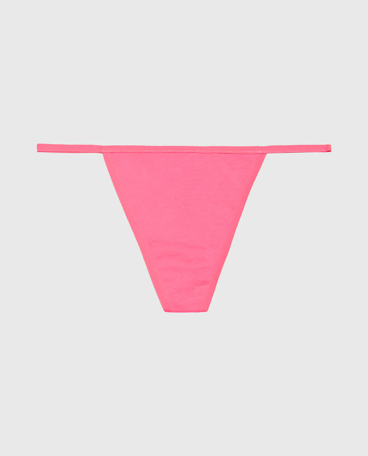 Smooth Cotton G-String Panty in Hot Pink - Image 4