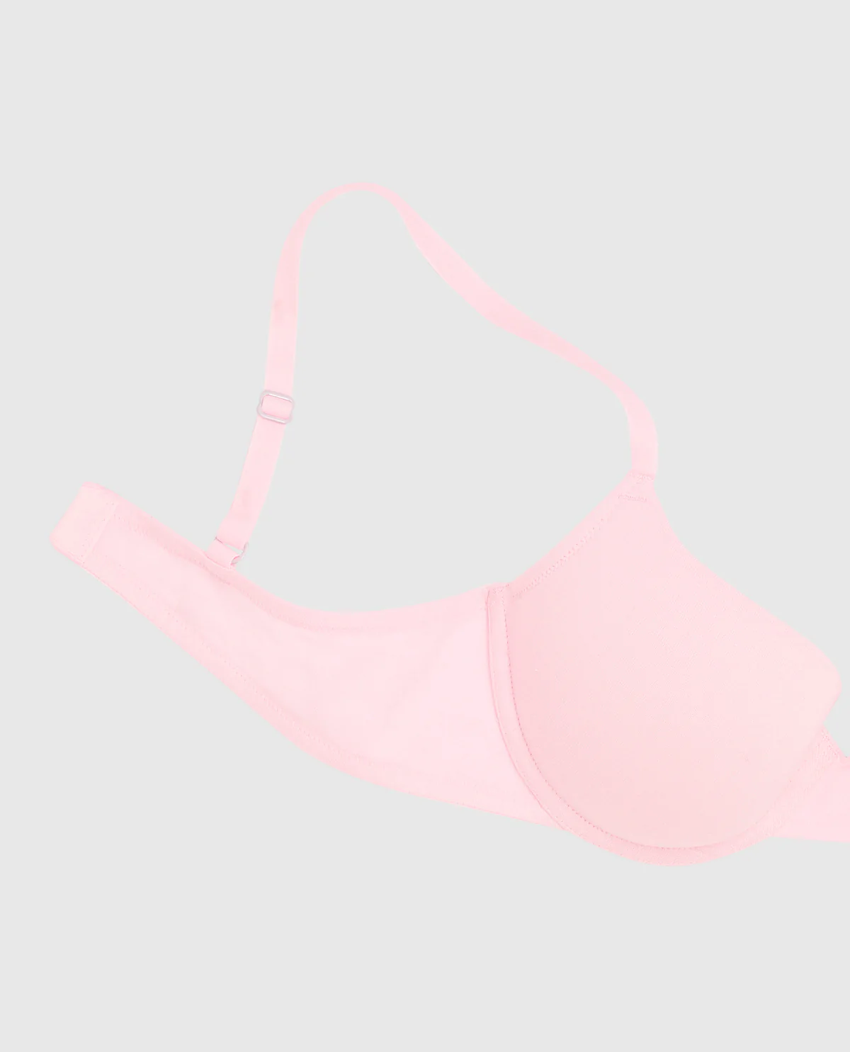 Smooth Lightly Lined Demi Bra in Pink-A-Boo - Image 5