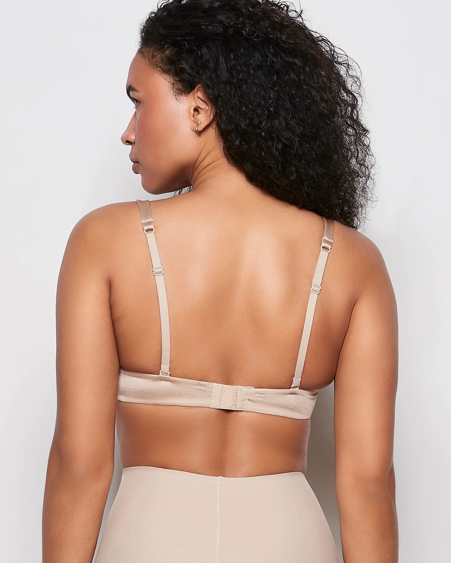 Lightly Lined Full Coverage Bra in Rosetan - Image 3