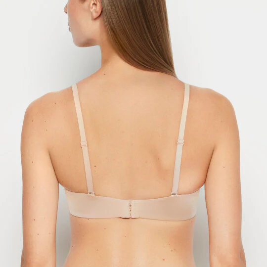 Strapless Lightly Lined Bra in Rosetan - Image 3