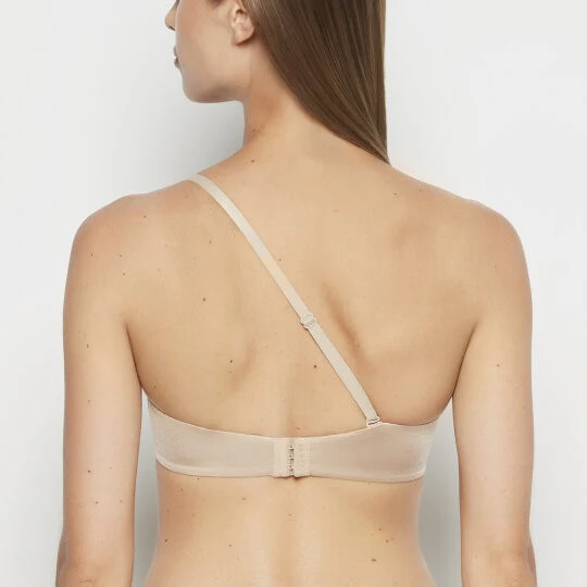 Strapless Lightly Lined Bra in Rosetan - Image 5