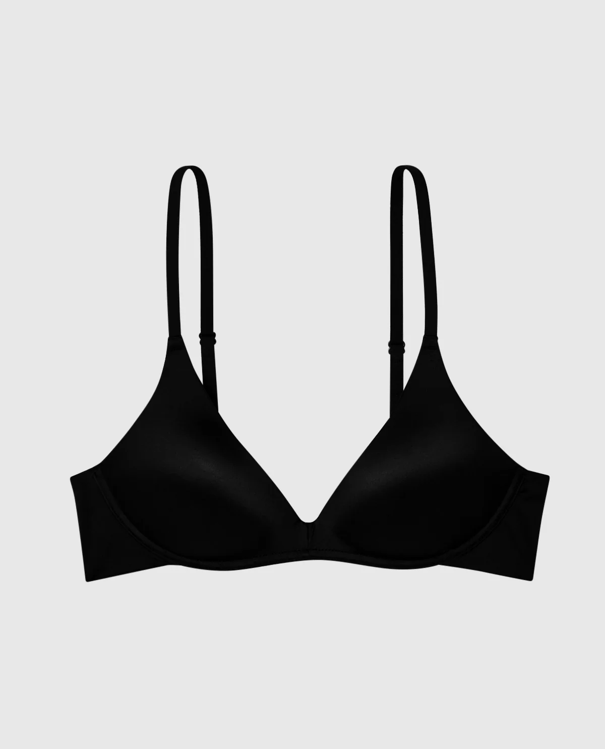 Wireless Light Lift Bra in Black - Image 4