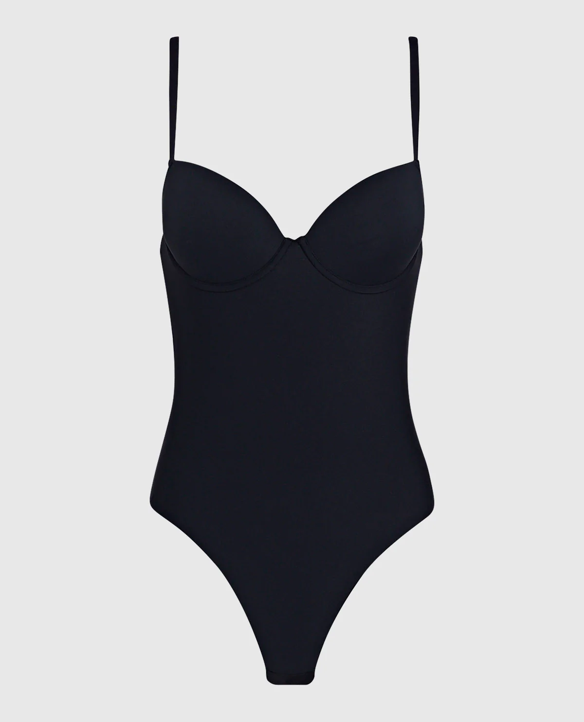 Smoothing Bodysuit in Tuxedo Black - Image 4