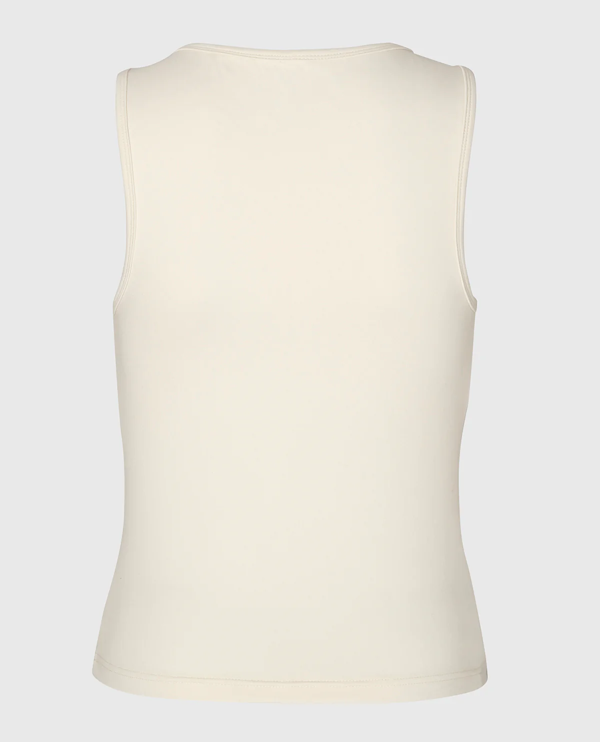 Square Neck Sleep Tank in Egret - Image 5