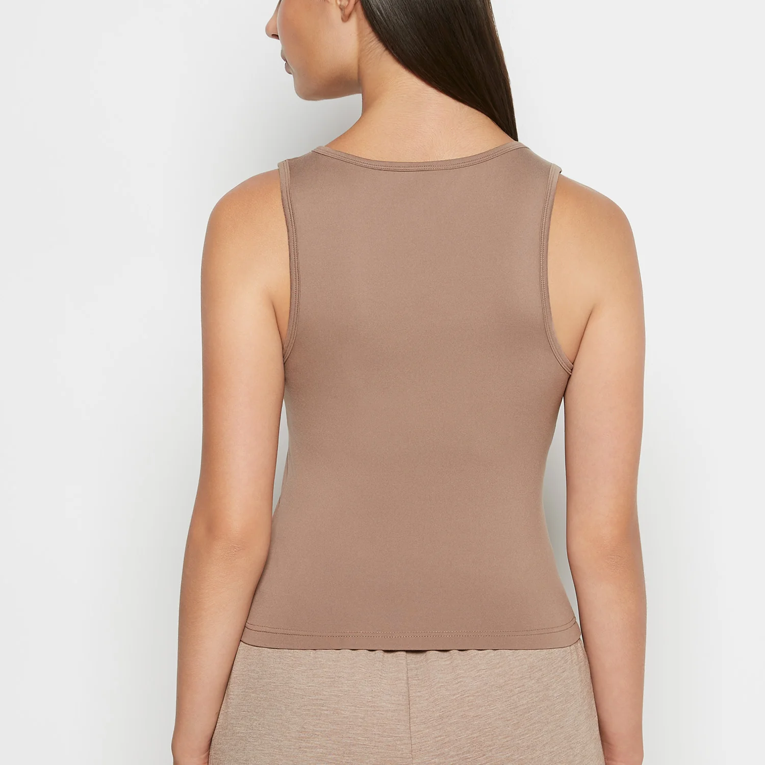 Square Neck Sleep Tank in Leafless Tree - Image 3